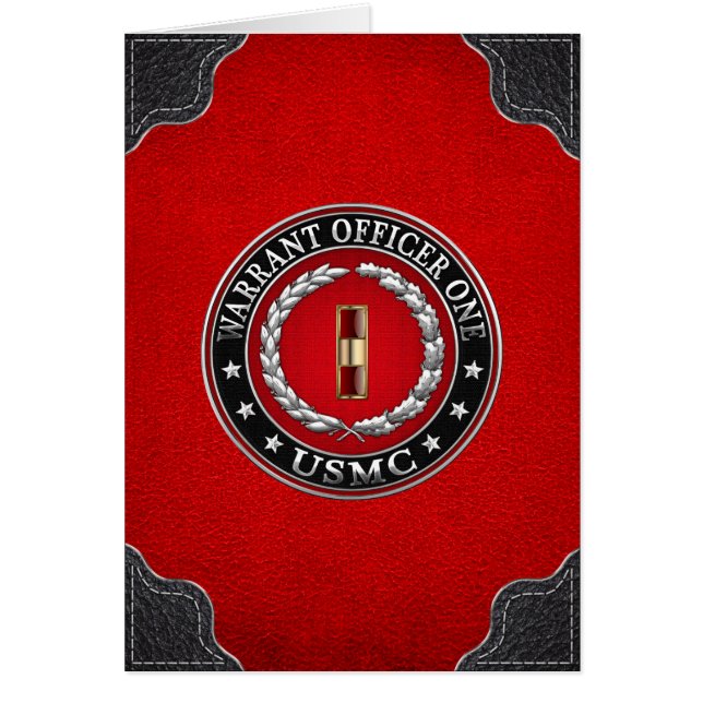U.S. Marines: Warrant Officer One (USMC WO-1) [3D] (Front)