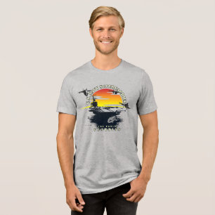 U. S. Military   Men Tri-Blend Shirt