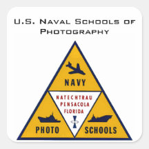 U.S. Naval Schools of Photography #1 Stickers