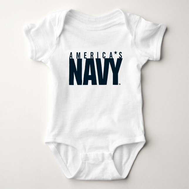 U.S. Navy | America's Navy Baby Bodysuit (Front)
