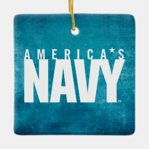 U.S. Navy   America's Navy Ceramic Tree Decoration