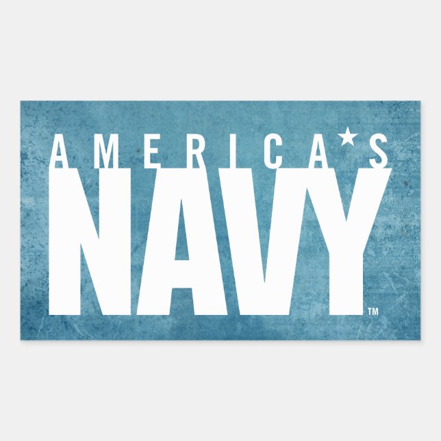 U.S. Navy | America's Navy Rectangular Sticker (Front)