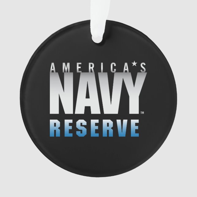 U.S. Navy | America's Navy Reserve Ornament (Front)