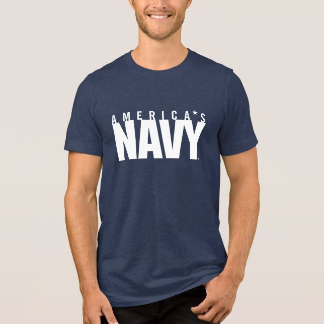 U.S. Navy | America's Navy Tri-Blend Shirt (Front)