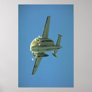 U.S. Navy anti-submarine warfare radar aircraft Poster