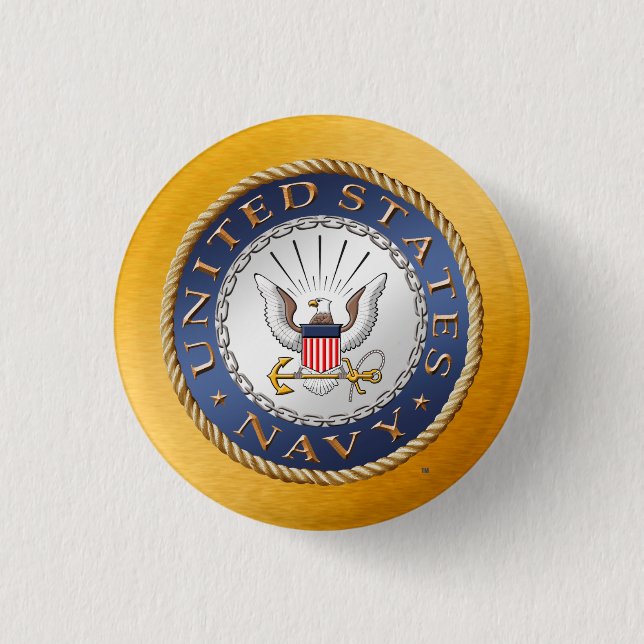 U.S. Navy Button (Front)