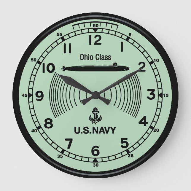 U.S. NAVY Clock imitation (Front)