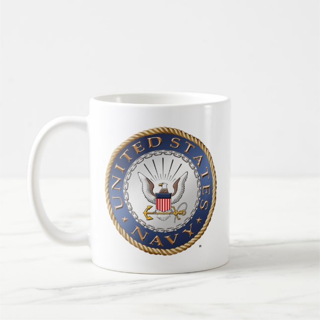 U.S. Navy Mug (Left)