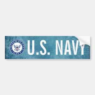 U.S. Navy   Navy Alt Emblem Bumper Sticker