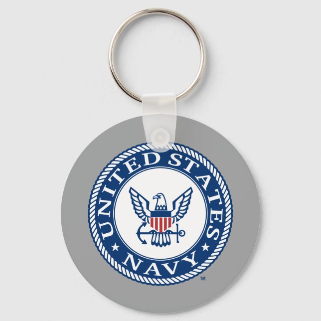 U.S. Navy | Navy Alt Emblem Key Ring (Front)