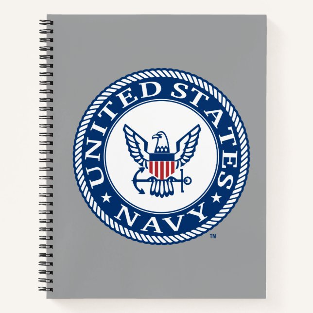 U.S. Navy | Navy Alt Emblem Notebook (Front)