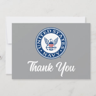 U.S. Navy Navy Alt Emblem Thank You Card