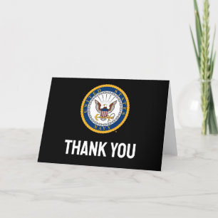 U.S. Navy Navy Emblem Thank You Card