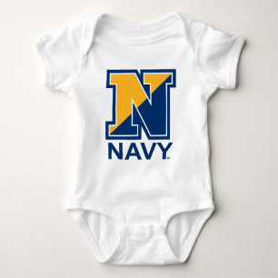 U.S. Navy   Navy Initial N Baby Bodysuit