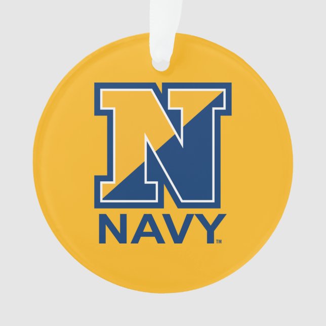 U.S. Navy | Navy Initial N Ornament (Front)