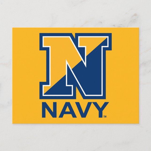 U.S. Navy | Navy Initial N Postcard (Front)