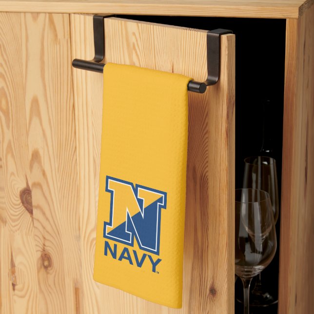 U.S. Navy | Navy Initial N Tea Towel (Thirds Fold)