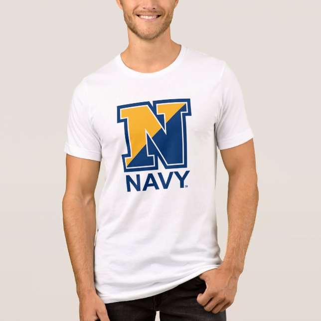 U.S. Navy | Navy Initial N Tri-Blend Shirt (Front)