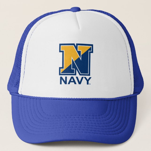 U.S. Navy | Navy Initial N Trucker Hat (Front)