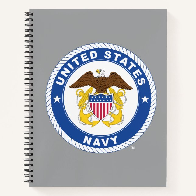 U.S. Navy | Officer Crest Notebook (Front)