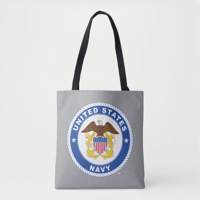 U.S. Navy | Officer Crest Tote Bag (Front)
