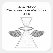 U.S. Navy Photographer's Mate (PH)-2 Sticker