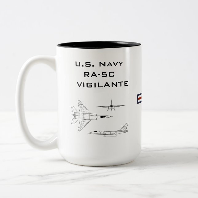 U.S. Navy RA-5C Vigilante Mug (Left)