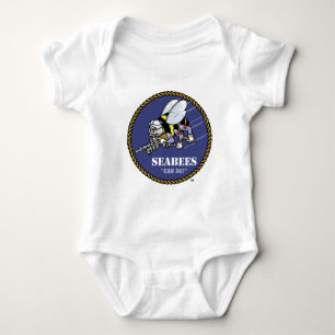 U.S. Navy Seabees Baby Bodysuit