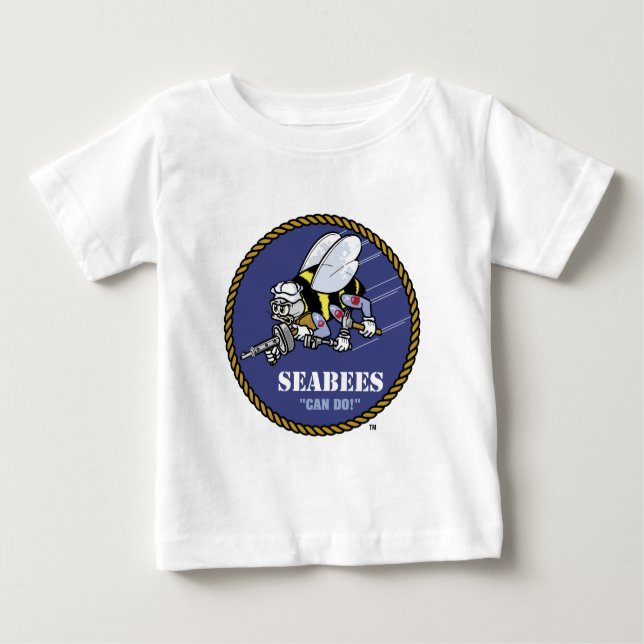 U.S. Navy | Seabees Baby T-Shirt (Front)