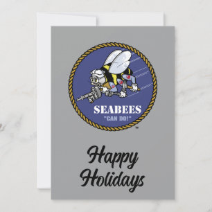U.S. Navy Seabees Holiday Card