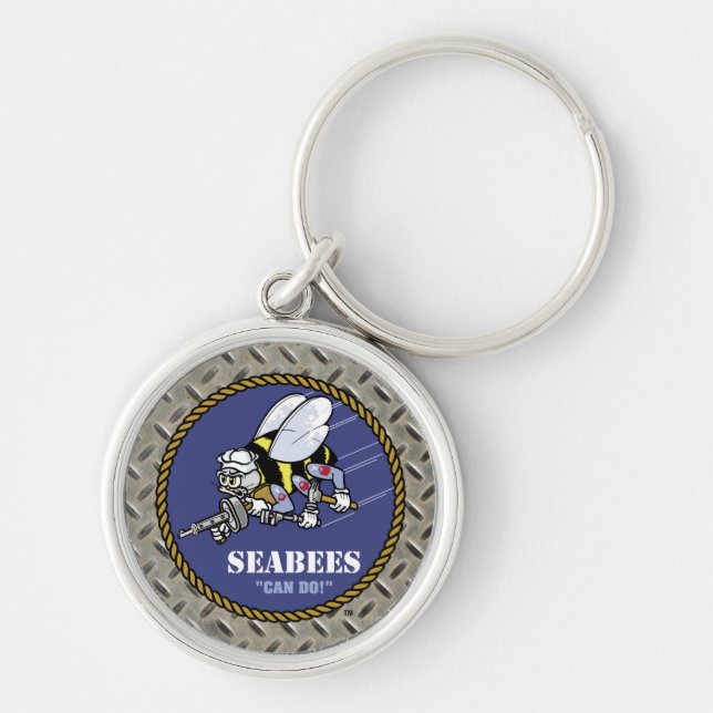 U.S. Navy | Seabees Key Ring (Front)