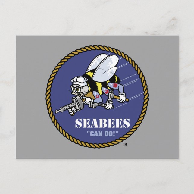 U.S. Navy | Seabees Postcard (Front)