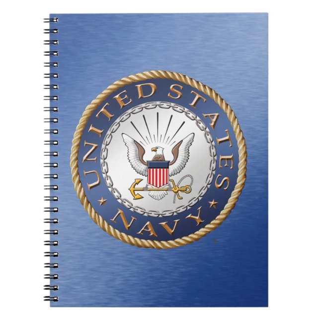U.S. Navy Spiral Photo Notebook (Front)