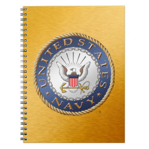 U.S. Navy Spiral Photo Notebook