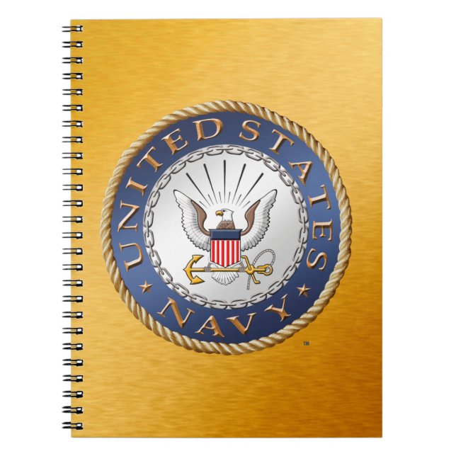 U.S. Navy Spiral Photo Notebook (Front)