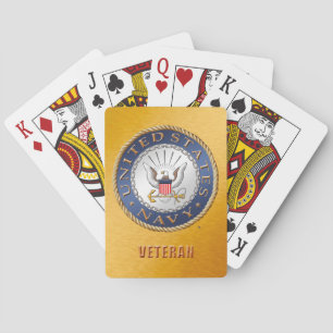 U.S. Navy Veteran Bicycle® Poker Playing Cards