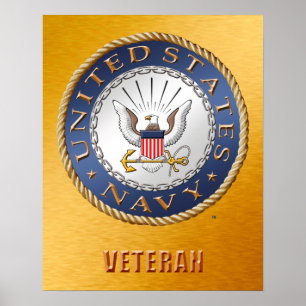 U.S. Navy Veteran Poster