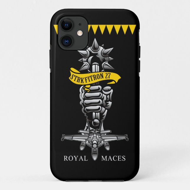 U.S.NAVY/VFA-27“Royal Maces”　iPhone 5 Cass Case-Mate iPhone Case (Back)