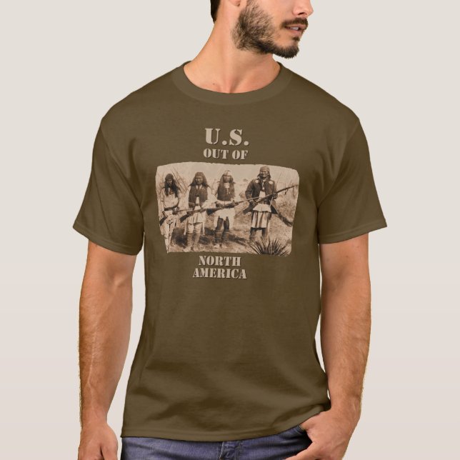 U.S. out of North America T-Shirt (Front)
