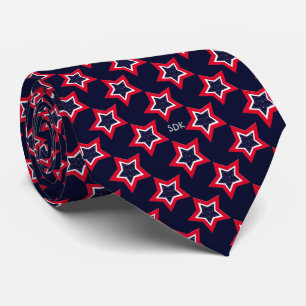 U.S. Patriotic Celebration of National Holidays Tie
