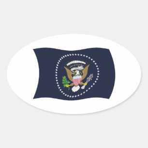 U.S. Presidential Seal Flag Sticker