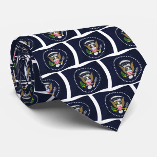 U.S. Presidential Seal Flag Tie
