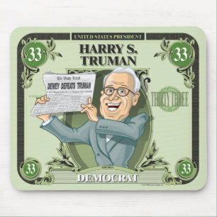 U.S. Presidents Mousepad: #33 Harry S. Truman Mouse Pad