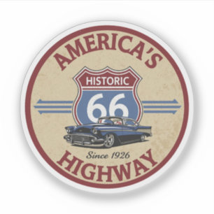 U.S. Route 66 historic highway Classic car gifts