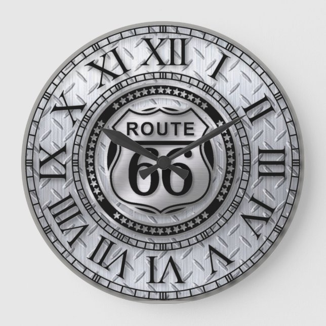 U.S. Route 66 Large Clock (Front)