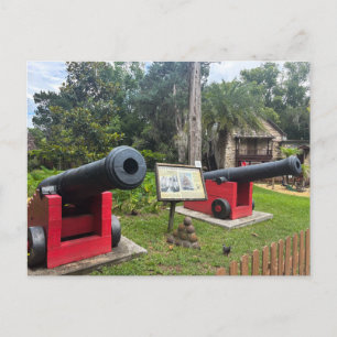 U.S.S. Constitution Cannons Postcard
