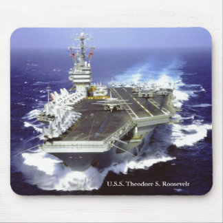 U.S.S. Theodore Roosevelt Mouse Pad