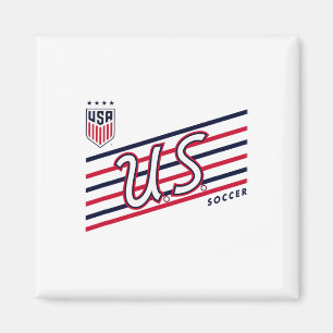 U.s. Soccer Retro Perform Grey Uswnt Officially Li Magnet