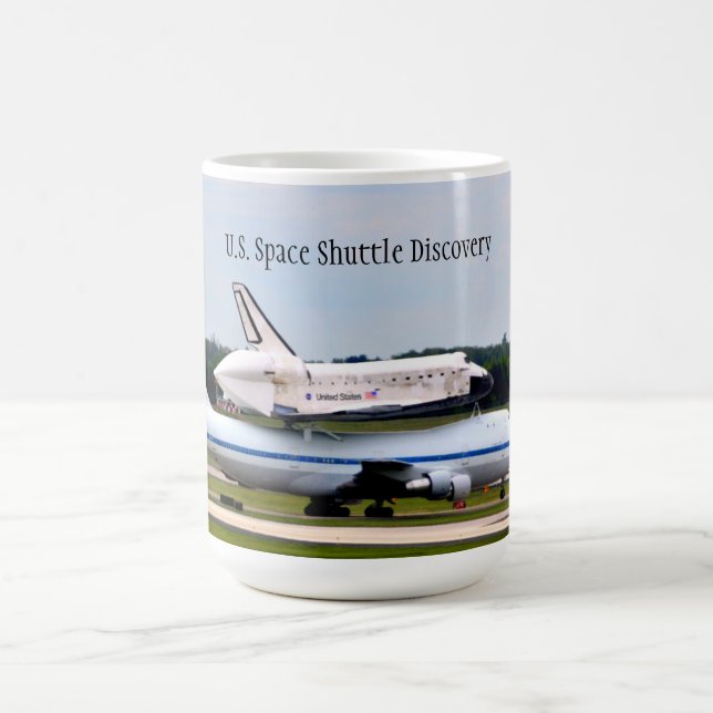 U.S. Space Shuttle Discovery Coffee Mug (Center)