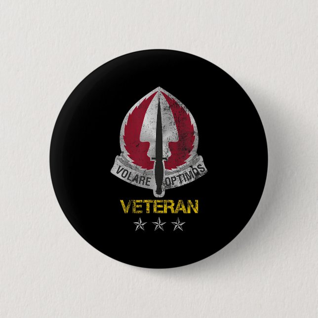U.s Special Operations Aviation Command Veteran Ve 6 Cm Round Badge (Front)